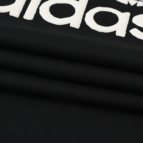 Adidas Original阿迪三叶草2025男子SIMPLE TEE针织无领短TJC8372