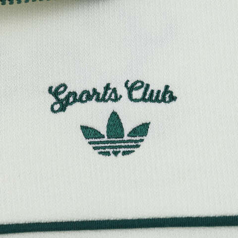 Adidas Original阿迪三叶草2025女子CC ZIP CREW W针织无帽卫衣JM8014