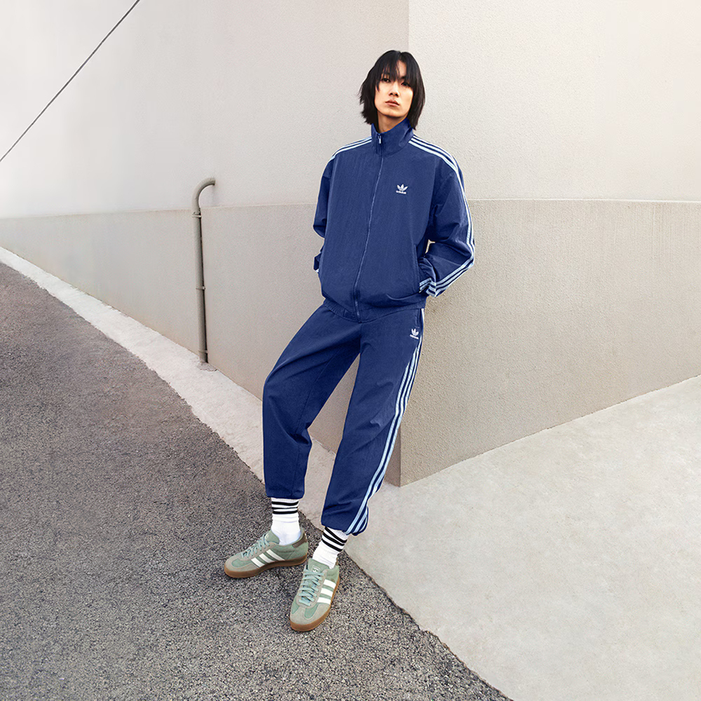 Adidas Original阿迪三叶草2025男子WOVEN FBIRD TP梭织长裤JP1249