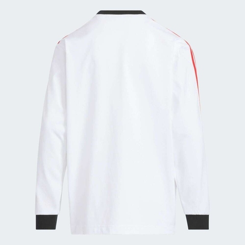 adidas Originals阿迪三叶草2025男大童JK LS TEE针织无领长TKB4585