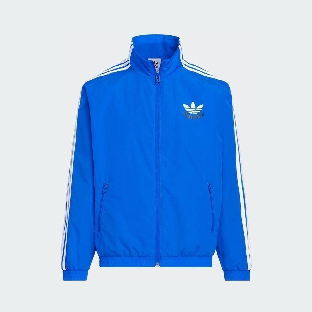 adidas Originals阿迪三叶草2025男大童JK WV JKT梭织无帽外套KB4586