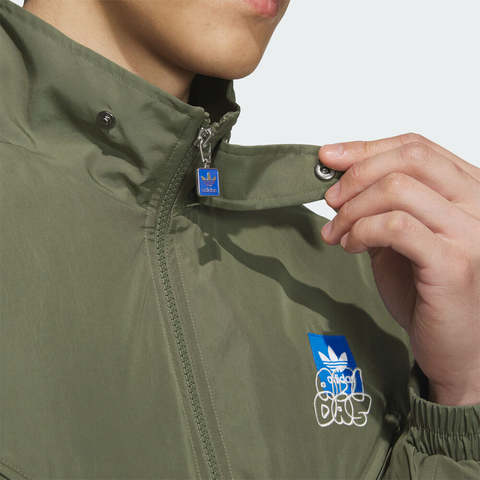 adidas Originals阿迪三叶草2025男子CS JACKET M梭织无帽外套JN1661