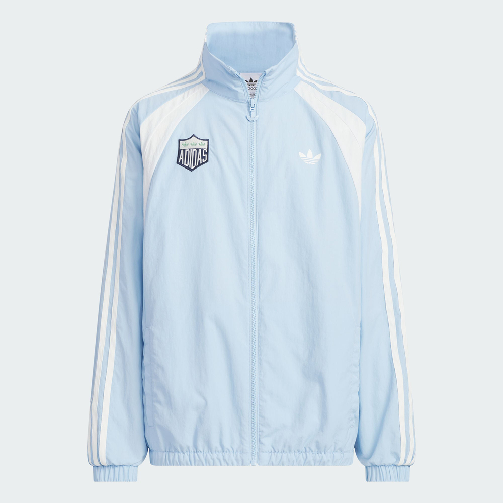 adidas Originals阿迪三叶草小童2025男大童JK WV WB梭织无帽外套JV5175