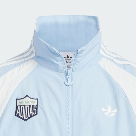 adidas Originals阿迪三叶草小童2025男大童JK WV WB梭织无帽外套JV5175