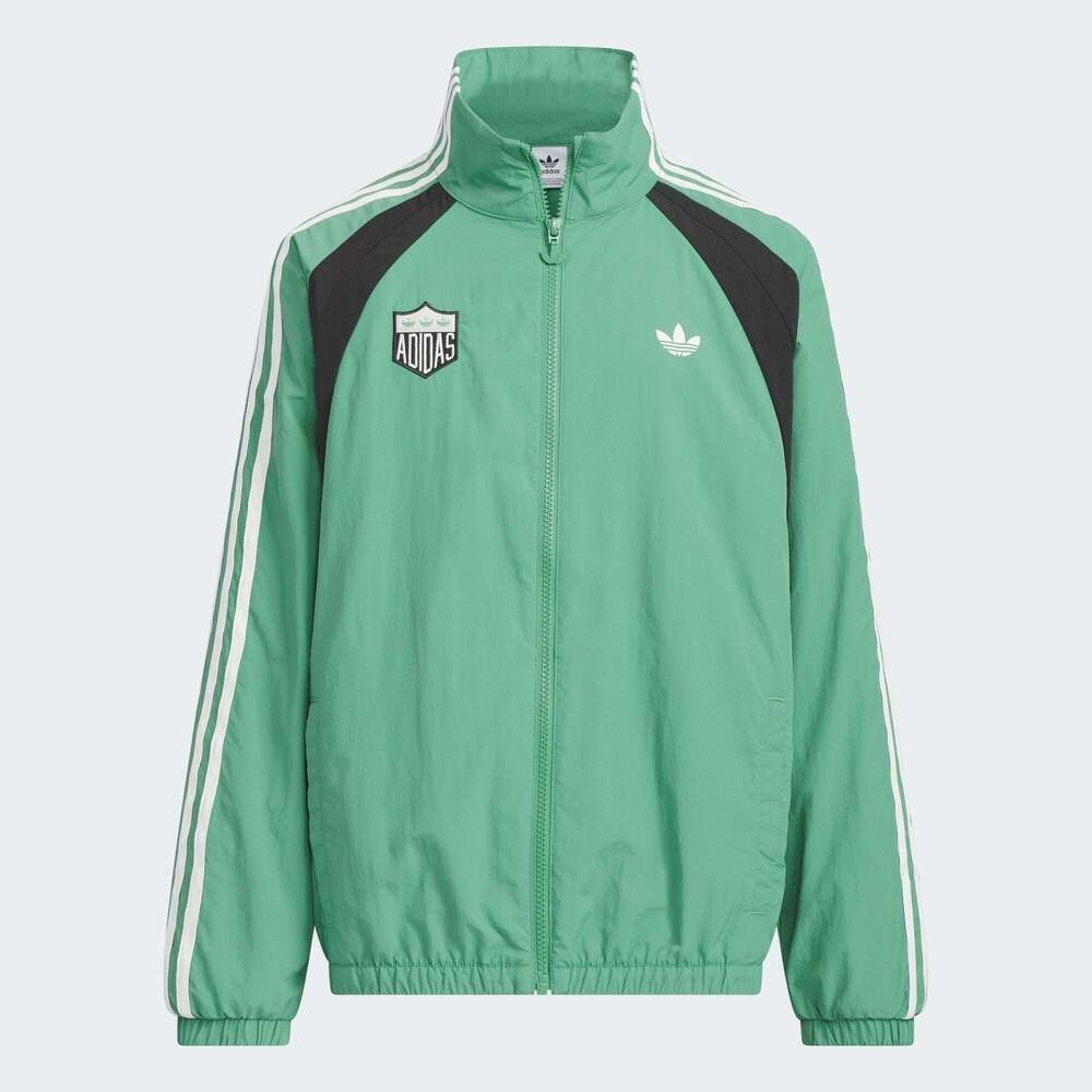 adidas Originals阿迪三叶草小童2025男大童JK WV WB梭织无帽外套JV5176