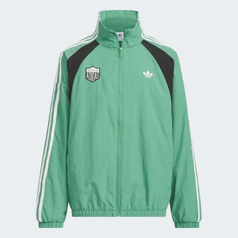 adidas Originals阿迪三叶草小童2025男大童JK WV WB梭织无帽外套JV5176