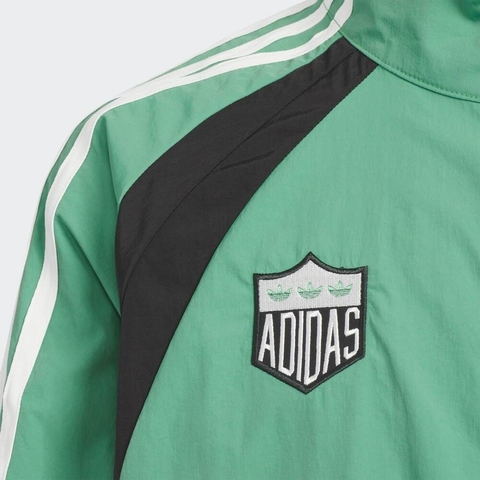 adidas Originals阿迪三叶草小童2025男大童JK WV WB梭织无帽外套JV5176