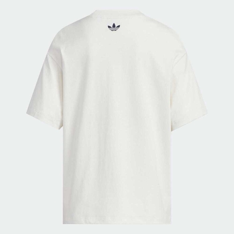 adidas Originals阿迪三叶草小童2025男大童JK TEE SS针织无领短TKB0583