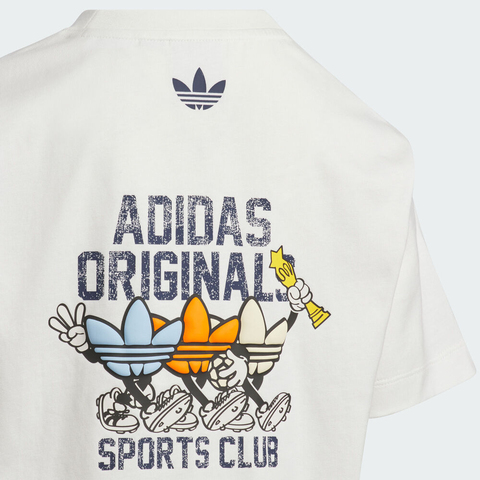 adidas Originals阿迪三叶草小童2025男小童LK KN TEE SET短袖套服JV5173