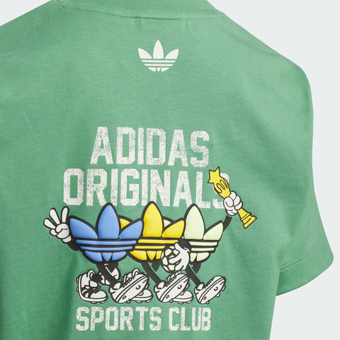 adidas Originals阿迪三叶草小童2025男小童LK KN TEE SET短袖套服JV5174