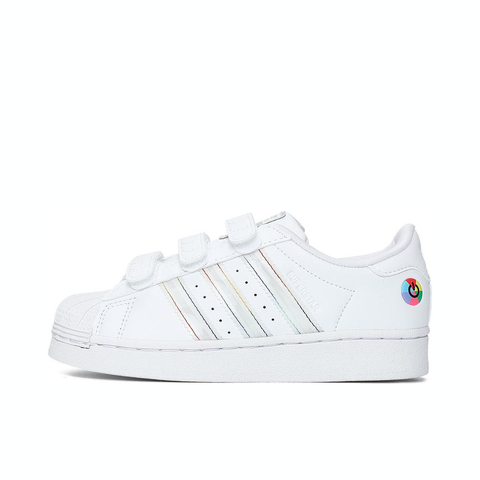 adidas Originals阿迪三叶草2025男小童SUPERSTAR LED LIGHTS CF C三叶草童装JI0509