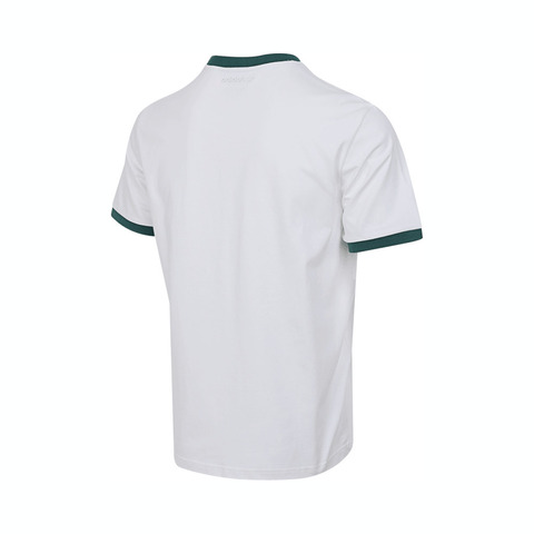 Adidas Original阿迪三叶草2025男子SIMPLE TEE针织无领短TJC8371