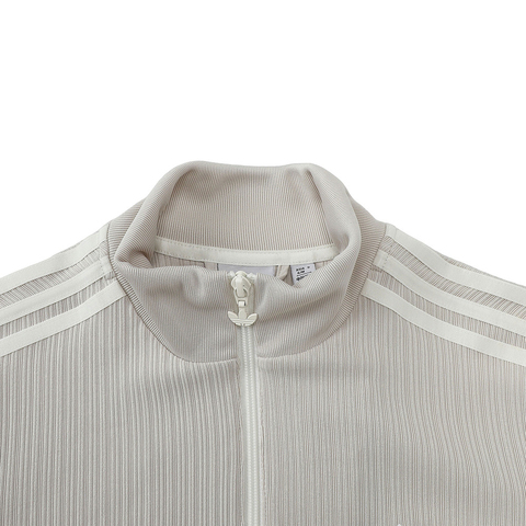 Adidas Original阿迪三叶草2025女子TRACK TOP W针织无帽外套KB8951