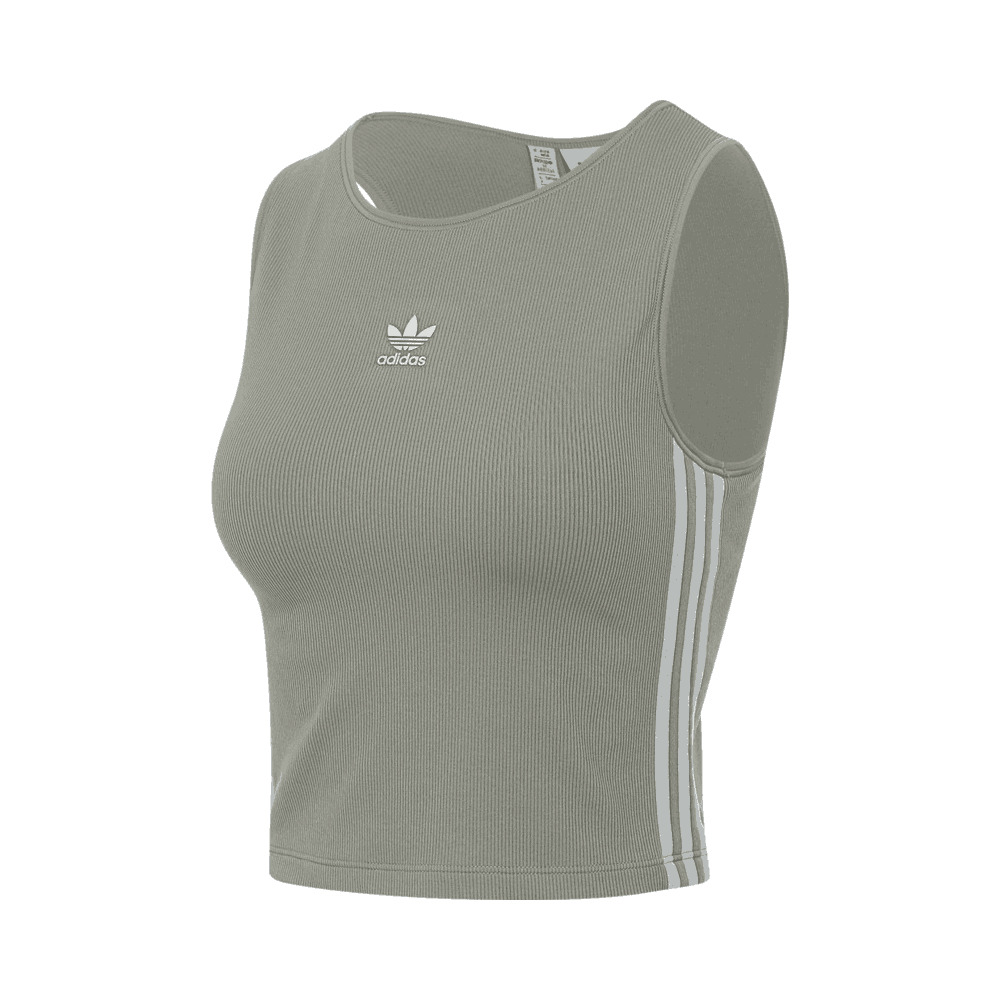 Adidas Original阿迪三叶草2025女子3S PAD TANK休闲背心KB6419