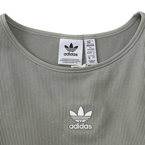 Adidas Original阿迪三叶草2025女子3S PAD TANK休闲背心KB6419