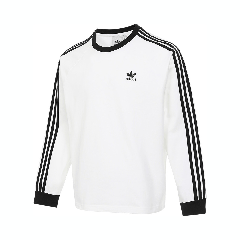 adidas Originals阿迪三叶草2025男子CLASSIC LS TEE针织无领长TKE5825