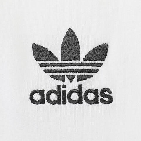 Adidas Original阿迪三叶草2026男子3-STRIPES TEE针织无领短TKB2460