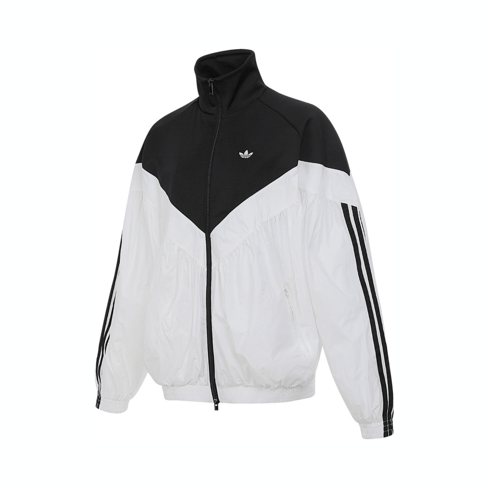 adidas Originals阿迪三叶草2025女子TRACKTOP针织无帽外套JZ6777