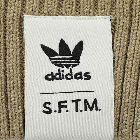 adidas Originals阿迪三叶草2025男子SFTM KNIT CREW针织无帽卫衣JL7510