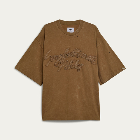 adidas Originals阿迪三叶草2025男子SFTM HS TEE针织无领短TKA7995