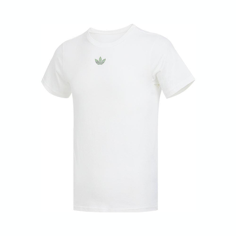 adidas Originals阿迪三叶草2025男大童GFX INF TRF TEE针织无领短TJY8374