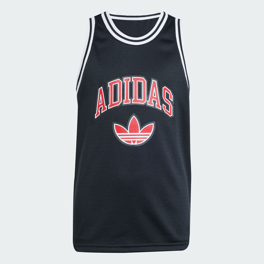 adidas Originals阿迪三叶草2025男大童TANK运动背心JW1983