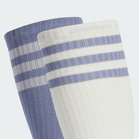 adidas Originals阿迪三叶草2025中性KNEE SOCK 2PP长袜优惠装JP2499