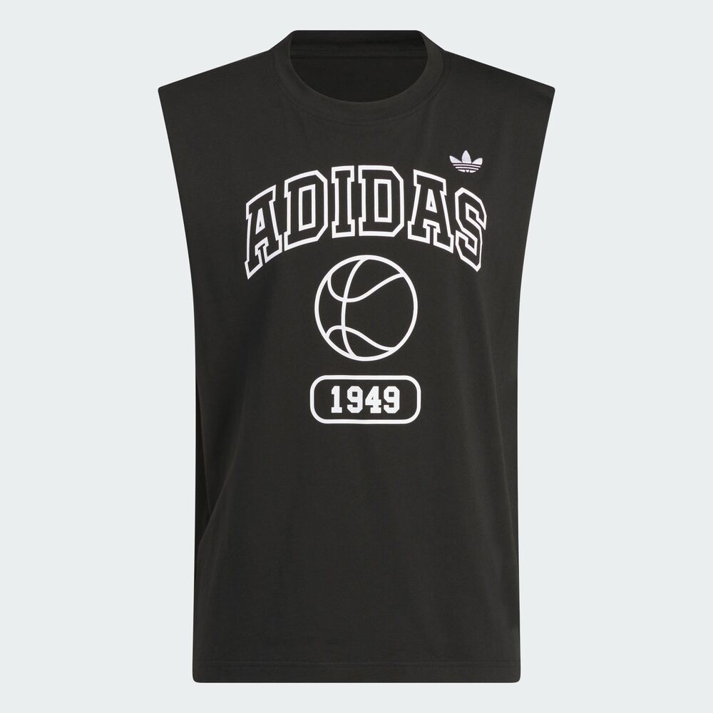 adidas Originals阿迪三叶草2025男子MUSCLE TANK休闲背心JD5191
