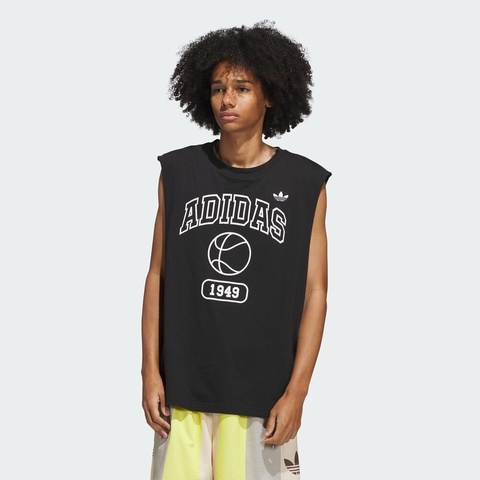 adidas Originals阿迪三叶草2025男子MUSCLE TANK休闲背心JD5191