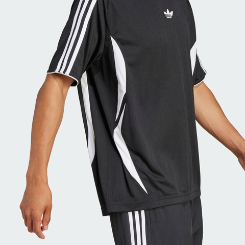 adidas Originals阿迪三叶草2025男子TEAMGEIST TEE针织无领短TJC6229