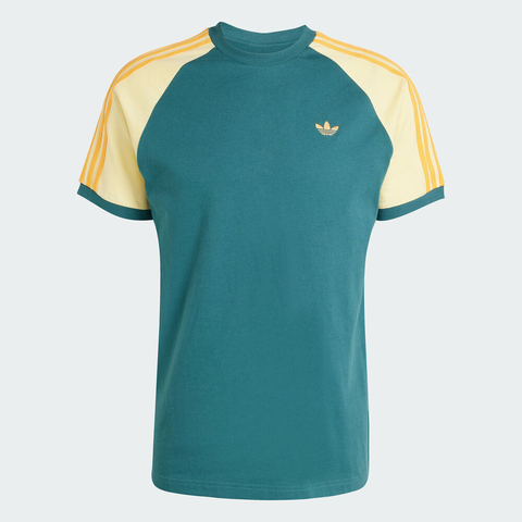 adidas Originals阿迪三叶草2025男子CALI TEE针织无领短TKC4961