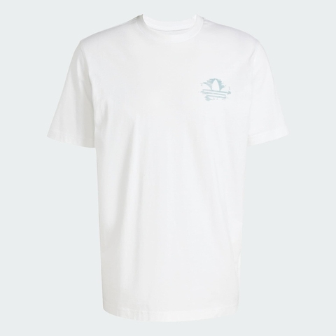 adidas Originals阿迪三叶草2025男子GRAPHIC TEE针织无领短TKC4956