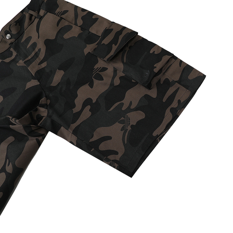 adidas Originals阿迪三叶草2025女子CAMO JORTS梭织短裤JI5743