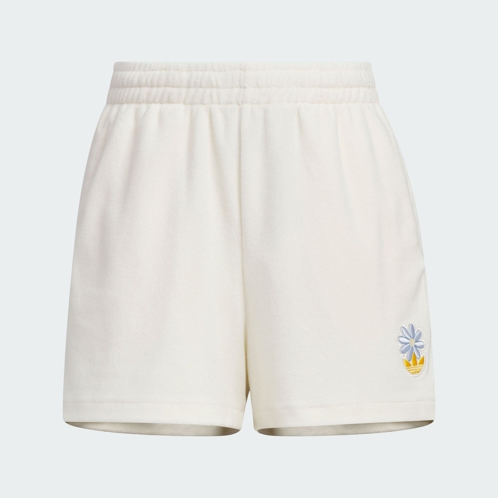 adidas Originals阿迪三叶草2025女子GFX PACK SHORT针织短裤KE5079