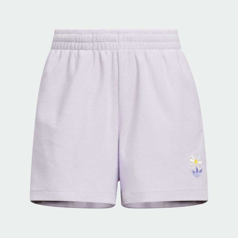 adidas Originals阿迪三叶草2025女子GFX PACK SHORT针织短裤KE5080