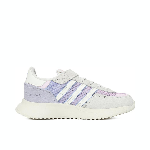 adidas Originals阿迪三叶草2025女小童RETROPY F2 CF EL C三叶草童装JR7999
