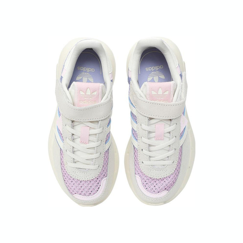 adidas Originals阿迪三叶草2025女小童RETROPY F2 CF EL C三叶草童装JR7999