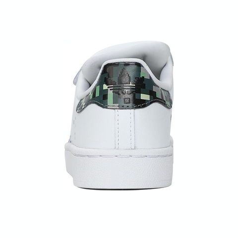 adidas Originals阿迪三叶草2025男小童SUPERSTAR II CF C三叶草童装JQ8748