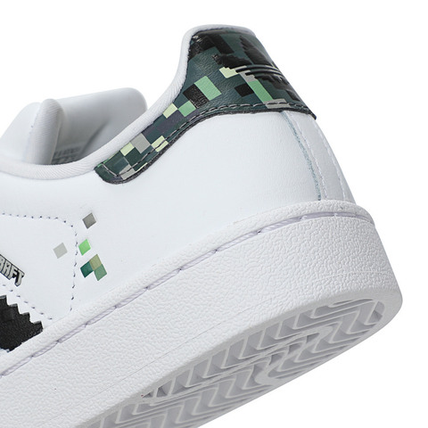 adidas Originals阿迪三叶草2025男小童SUPERSTAR II CF C三叶草童装JQ8748