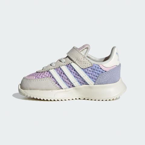 adidas Originals阿迪三叶草2025女婴童RETROPY F2 CF EL I三叶草童装JR7996