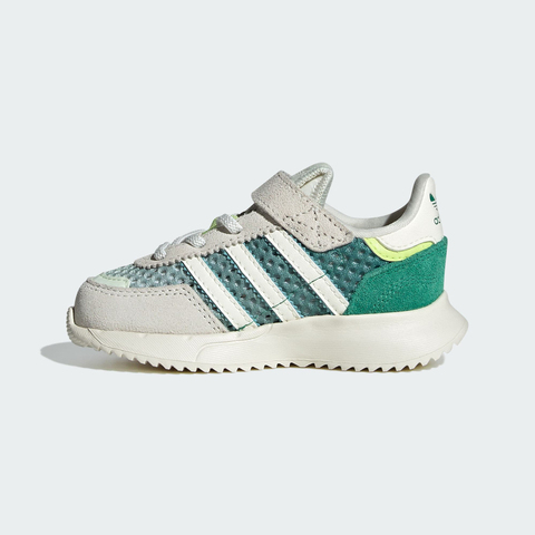 adidas Originals阿迪三叶草2025男婴童RETROPY F2 CF EL I三叶草童装JR7995