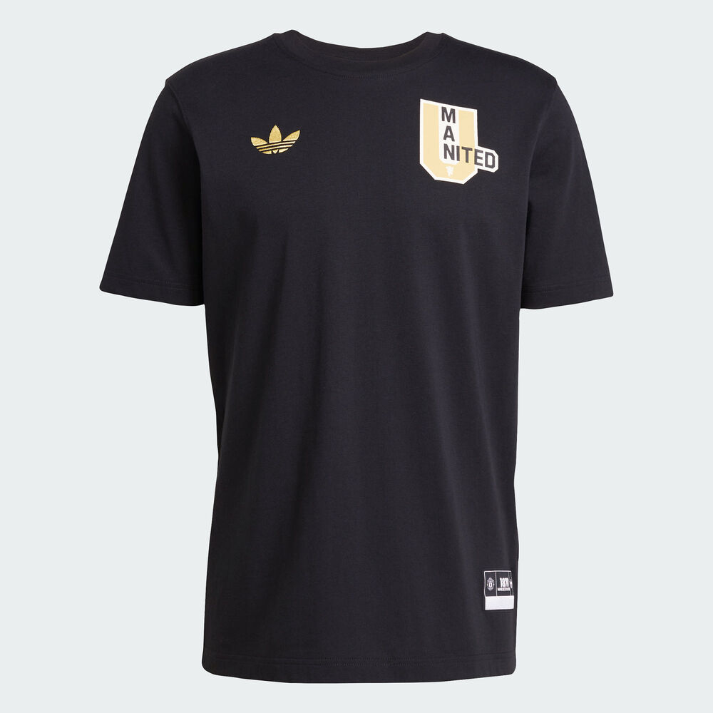adidas阿迪达斯2025男子MUFC VRCT TEE针织无领短TJL6115