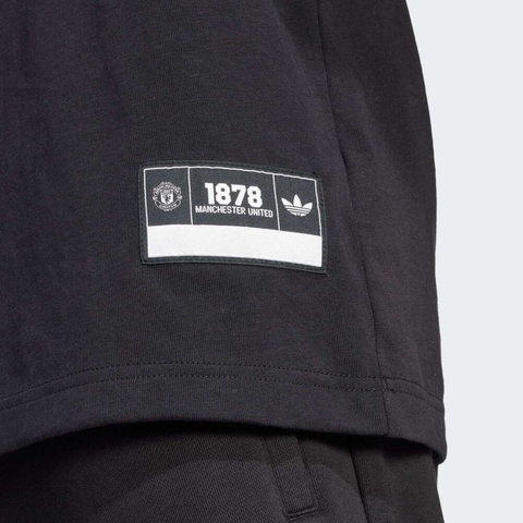 adidas阿迪达斯2025男子MUFC VRCT TEE针织无领短TJL6115