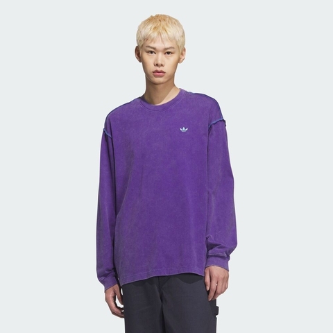 adidas Originals阿迪三叶草2025男子TOC LS TEE针织无领长TKC1432