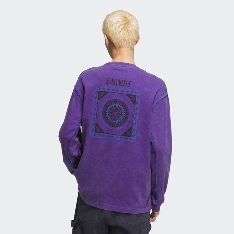 adidas Originals阿迪三叶草2025男子TOC LS TEE针织无领长TKC1432