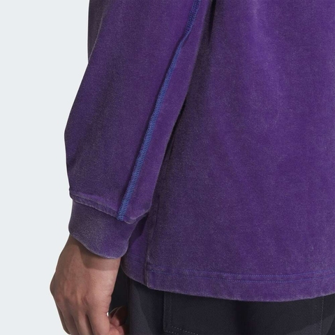 adidas Originals阿迪三叶草2025男子TOC LS TEE针织无领长TKC1432