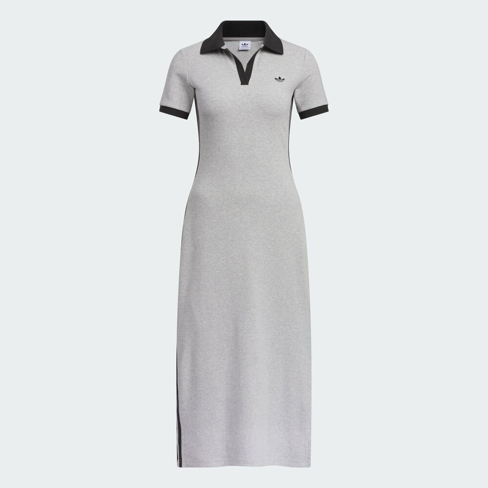 adidas Originals阿迪三叶草2025女子POLO DRESS短袖连衣裙KF0318