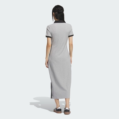 adidas Originals阿迪三叶草2025女子POLO DRESS短袖连衣裙KF0318