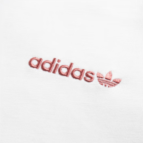 adidas Originals阿迪三叶草2025女子SC GFX S TEE W1针织无领短TJM7972