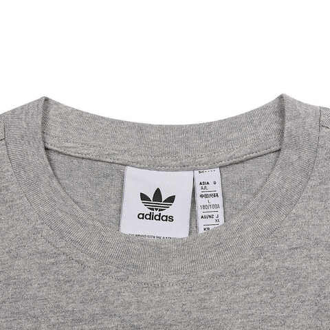 adidas Originals阿迪三叶草2025男子OUTL TREF TEE针织无领短TJP1087